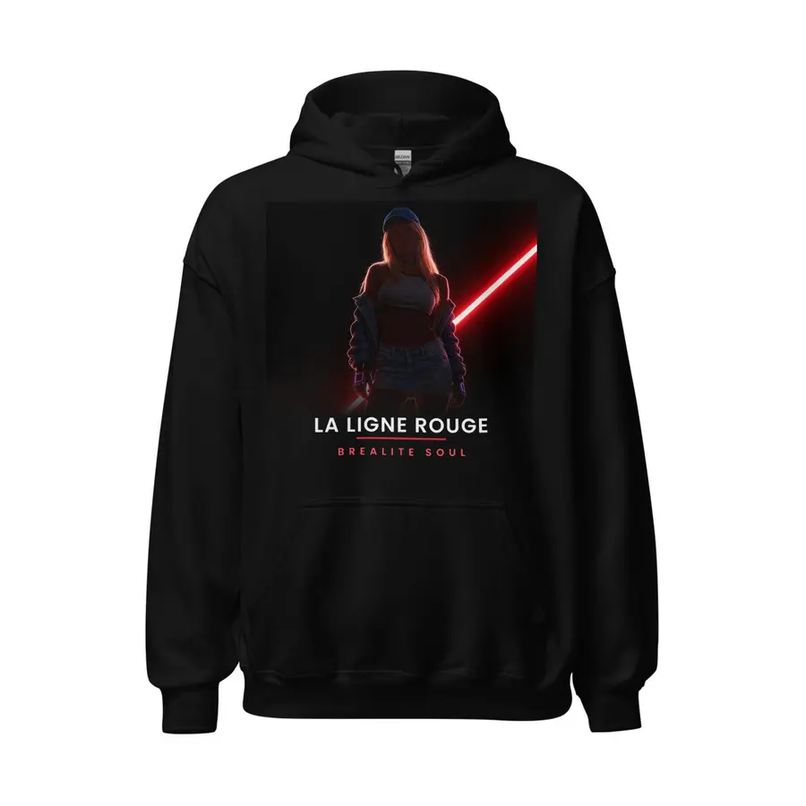 Sweat à capuche Brealite Soul « Silhouette » – La Ligne Rouge