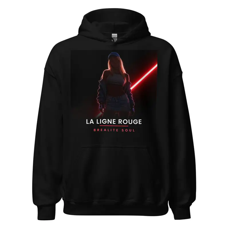 Sweat à capuche Brealite Soul « Silhouette » – La Ligne Rouge
