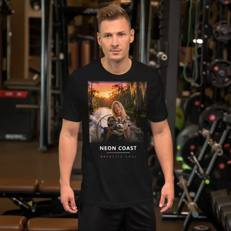 T-shirt Brealite Soul « Le marais » – Neon Coast — vue 2