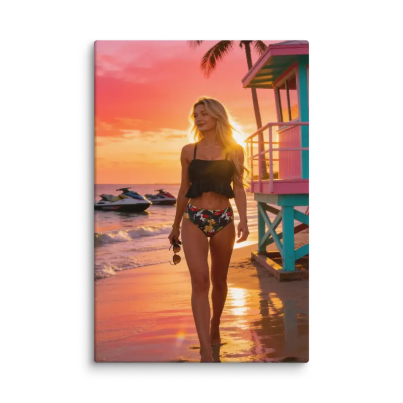 Toile Brealite Soul « La plage » – Neon Coast