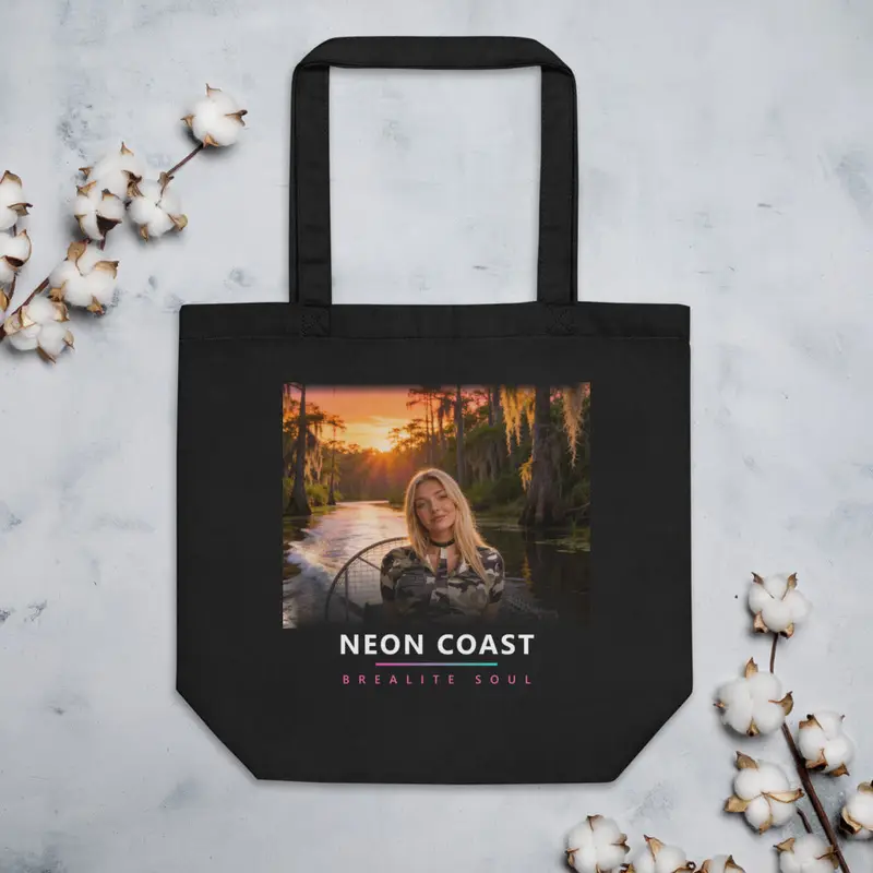 Tote bag Brealite Soul « Le marais » – Neon Coast — vue 2