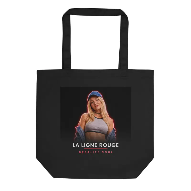 Tote bag Brealite Soul « Néon rouge » – La Ligne Rouge
