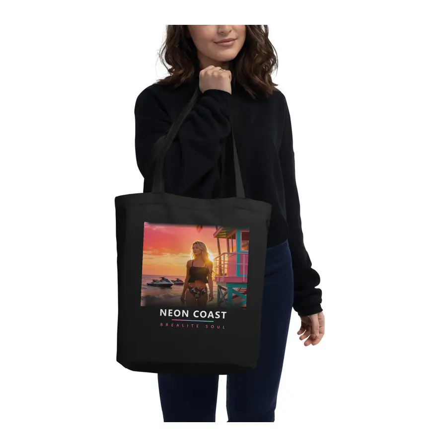 Tote bag Brealite Soul « La plage » – Neon Coast